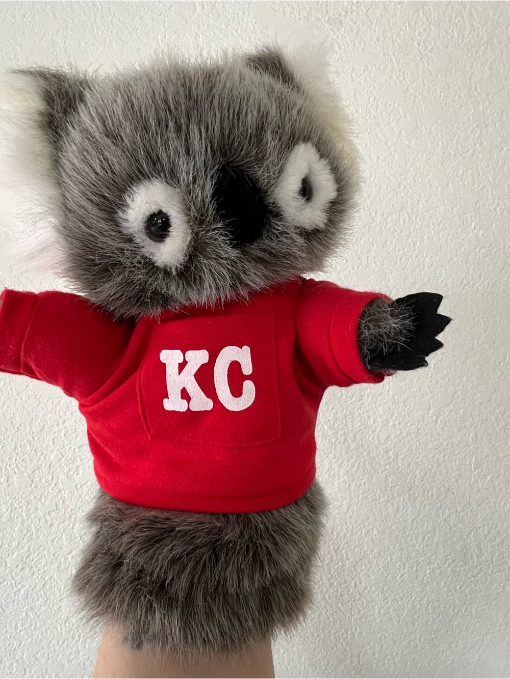 VTG Harcourt Brace KC Koala‎ Bear Hand Puppet 10 Inch Plush Stuffed Animal Toy